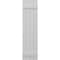Ekena Millwork Americraft 4-Board, 2 Batten Exterior Real Wood Joined Board-n-Batten Shutters, ARW101BB414X46STH, PR ARW101BB414X46STH - alternate 4